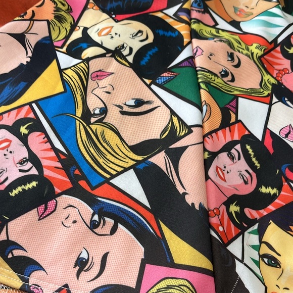Fun skater skirt size m pop art - Picture 3 of 4